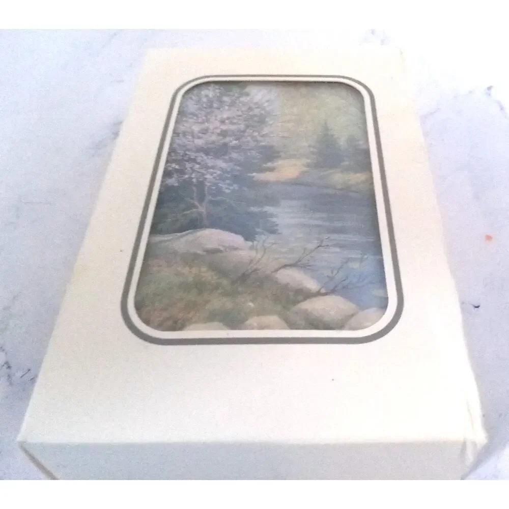 Box Of 22 River Scene Thank You Cards With Envolopes
